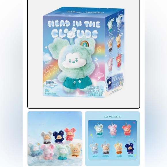 Disney “LEISURE RAINBOW” by Miniso Head in the Clouds Mickey series - Picture 9 of 9